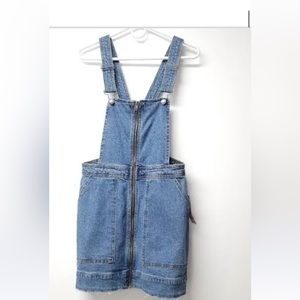 Denim skirt romper